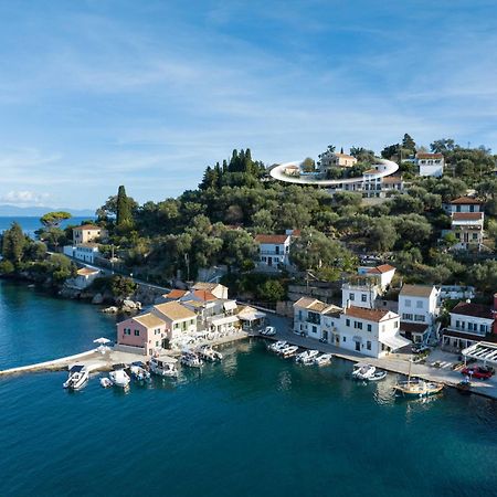 Pangolas Apartments Paxos Longós Exteriör bild